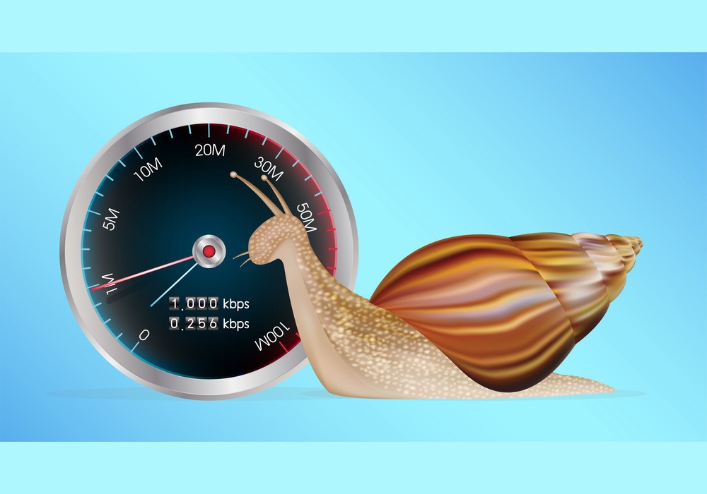 slow internet connection