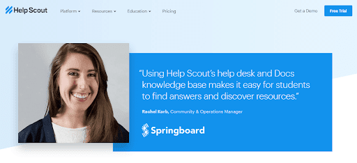 Sample Customer succes story
Source: https://marketingbyred.com/